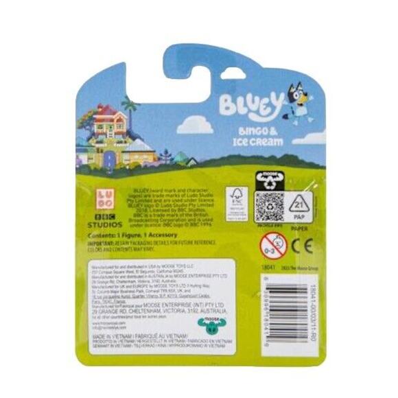 🔥Bluey and Friends Figure Sets BINGO AND ICE CREAM BNWT🔥 - Picture 3 of 3